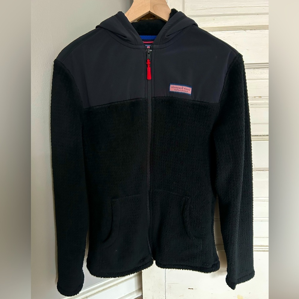 Vineyard Vines Dockside fleece full zip hoodie - men’s small